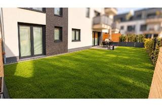 Wohnung kaufen in 50259 Pulheim, Pulheim - Topmoderne 2-Zimmer-EG-Wohnung-stilvoll, barrierefrei & neuwertig