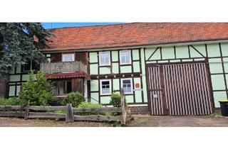 Einfamilienhaus kaufen in 99735 Werther, Werther - Einfamilienhaus, 4 Seitenhof, Fachwerkhaus, kleiner Bauernhof