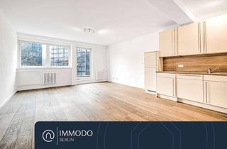 Wohnung kaufen in Am Gemeindepark, 12249 Lankwitz, Wohnglück am Gemeindepark Lankwitz - hochwertig sanierte 1,5 Zimmer Wohnung mit Süd West Balkon