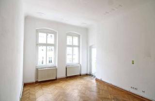 Wohnung kaufen in Treptower Park, 12435 Plänterwald, Sofort bezugsfrei! Altbauklassiker mit Südwestbalkon und TOP-Grundriss - dicht Treptower Park!
