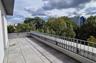 Penthouse mieten in Rödelheimer Landstraße 108, 60487 Bockenheim, Modernes Penthouse mit 52 m² Dachterrasse und Tiefgarage