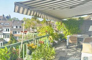 Wohnung mieten in Oberkasseler Straße 11, 40545 Oberkassel, 3-Zimmer-Maisonette-Wohnung mit 2 Dachterrassen in Düsseldorf-Oberkassel