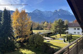 Wohnung mieten in Maximilianstraße 54, 82467 Garmisch-Partenkirchen, Helle 3-Zimmer-Dachgeschosswohnung mit Balkon und Bergblick