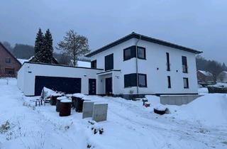 Einfamilienhaus kaufen in Am Bergbach, 32479 Hille, Attraktives, modernes Einfamilienhaus mit großem Grundstück und Doppelgarage in 32479 Hille-Oberlübb