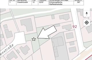 Grundstück zu kaufen in Raiffeisenstraße, 27374 Visselhövede, Seltene Gelegenheit: 587 m² Baugrundstück in gewachsener Wohnlage von Visselhövede