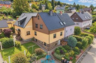 Doppelhaushälfte kaufen in 08344 Grünhain-Beierfeld, Ruhe genießen, Ausblick erleben – Doppelhaushälfte mit wundervollem Garten in Beierfeld!