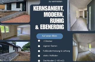 Wohnung mieten in 27777 Ganderkesee, Ebenerdige, kernsanierte 68 m² Wohnung mit Garten in ruhiger Lage direkt im Ort