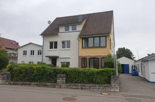Gewerbeimmobilie kaufen in 74861 Herbolzheim, Gewerbeobjekt mit 2 Hallen , Bürotrakt und 3 Fam.Haus