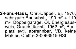 Haus kaufen in 74613 Öhringen, 2-Fam.-Haus, Öhr.-Cappel, Bj. 1976, sehr gute Bausubst., 190 m²