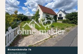Immobilie kaufen in Bismarckstraße 7b, 51503 Rösrath, Grundstück / Baugrundstück in Rösrath-Kleineichen mit 813qm