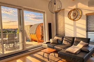 Penthouse kaufen in 71034 Böblingen, Lichtdurchflutete 4-Zimmer-Penthouse-Wohnung mit sonniger Dachterrasse, Klimaanlage und Sauna