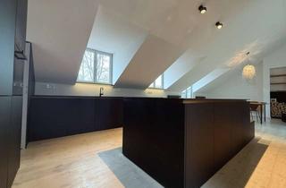 Wohnung kaufen in 10115 Mitte, Berlin-Mitte: Design-Dachgeschoss mit 2 Terrassen & Gyrofocus-Kamin