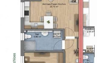 Wohnung mieten in An Der Heideblume 25, 59558 Lippstadt, Stilvoll modernisiert: 2-Zimmer-Wohnung in Lippstadt