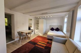 Wohnung mieten in Harztorplatz, 38300 Wolfenbüttel, Möbliertes 1,5-Zimmer-Apartment in kernsaniertem Fachwerkhaus in WF Zentrum inkl Waschmaschine