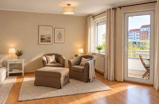 Wohnung mieten in Happurger Str. 62, 90482 Laufamholz, Helles 1-Zimmer-Apartment mit Südbalkon, Einbauküche und Stellplatz in Nürnberg-Laufamholz
