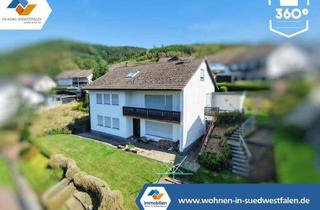 Einfamilienhaus kaufen in 57413 Finnentrop, VR IMMO: Wohnen mit Weitblick – Einfamilienhaus mit Einliegerwohnung und Potenzial.