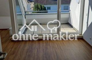 Wohnung mieten in Schifferstarsse 26, 68623 Lampertheim, Helle 2-Zimmer-Dachgeschosswohnung mit Loggia & Tiefgarage
