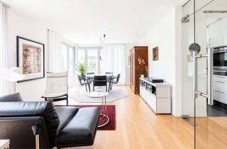 Wohnung kaufen in 76275 Ettlingen, Licht, Großzügigkeit und Komfort - stilvolle 4,5-Zimmer-Wohnung mit zwei Sonnenbalkonen