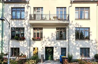 Wohnung kaufen in Lessingstraße 13, 18055 Stadtmitte, Hochwertig sanierte Altbauwohnung mit Terrasse im Rostocker Bahnhofsviertel *provisionsfrei*