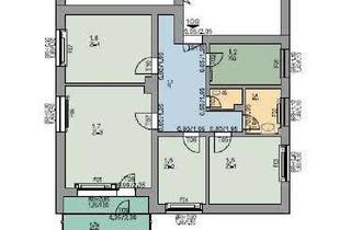 Wohnung mieten in Waibelstraße, 25746 Heide, Schöne 4-Zimmer-Wohnung in Heide, Waibelstraße 7 OG links
