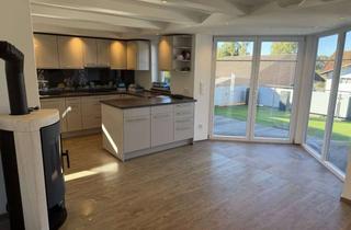 Haus mieten in 87499 Wildpoldsried, Wohnen wie in einer Doppelhaushälfte – 4 Zimmer, 191 m² auf 3 Geschossen mit Dachterrasse & Kamin