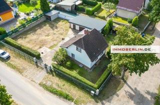 Einfamilienhaus kaufen in 15806 Zossen, IMMOBERLIN.DE - Charmantes Einfamilienhaus auf teilbarem Grundstück in ruhiger Waldrandlage