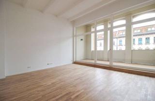 Loft kaufen in Limburgerstraße 74, 04229 Plagwitz, Globuswerke Plagwitz | Denkmal-Loft mit Südloggia, Parkett, Tiefgarage & Aufzug