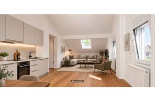 Wohnung kaufen in 60435 Eckenheim, Charmante Drei-Zimmer-Dachgeschosswohnung im Erstbezug