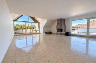 Penthouse mieten in Kapellenstraße xx, 65830 Kriftel, Kriftel – Großzügige Penthouse-Maisonette mit Dachterrasse, Kamin & drei Außenflächen