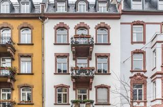 Wohnung mieten in Textorstraße 56, 60594 Sachsenhausen, Stilvolle Altbauwohnung mit Kamin und Balkon in bester Lage von Sachsenhausen