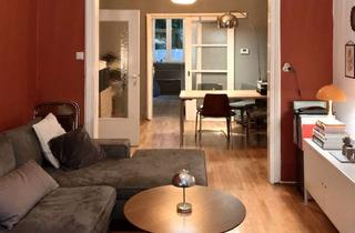 Wohnung mieten in 60318 Nordend-West, Stilvolle 2,5 Zimmer im Nordend komplett möbliert mit Terrasse