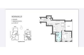 Wohnung mieten in Eugen-Martin-Straße 16, 79106 Stühlinger, Modern wohnen: 2-Zimmer-Neubau in Freiburg-Zähringen