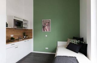 Wohnung mieten in Kanzlerstr. 8a, 40472 Rath, Zentral und modern: Möbliertes Apartment mit Terrasse in Düsseldorf- Rath sucht neuen Mieter!