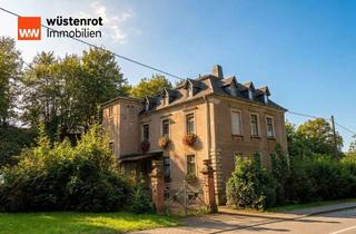 Villa kaufen in 09328 Lunzenau, Historische Villa mit Wald, Oase & großem Grundstück – Wohnen, Arbeiten & Vermieten