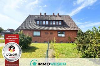 Doppelhaushälfte kaufen in 27327 Martfeld, Vermietete Doppelhaushälfte mit Garten und Garage (auch Eigennutzung möglich)
