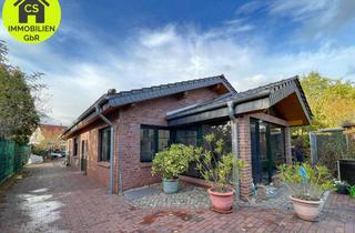 Haus kaufen in 03238 Finsterwalde, VB! Barrierefreier Bungalow mit Gästehaus und Pool in Finsterwalde