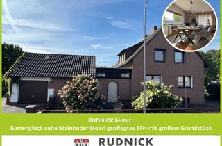 Haus kaufen in 31558 Hagenburg, RUDNICK bietet: Gartenglück nahe Steinhuder Meer! gepflegtes EFH mit großem Grundstück