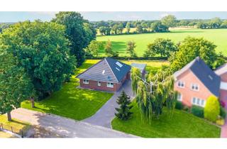 Haus mieten in 26605 Aurich, Neuwertiger Bungalow auf großem Grundstück mit Garage in Aurich-Schirum