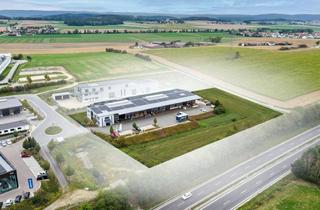 Gewerbeimmobilie kaufen in 93413 Cham, Moderne Produktions- und Lagerhalle in Cham Süd: Baujahr 2015, Büros und ca. 10.000 m² Grundstück!