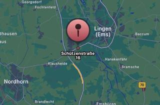 Grundstück zu kaufen in Schützenstraße 16, 49835 Wietmarschen, Großzügiges Grundstück mit Garage zu verkaufen 889 m2 49835 Lohne Bieterverfahren / Mindestgebot