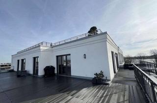 Penthouse mieten in 40221 Volmerswerth, PENTHOUSE mit Rheinblick & Aufzug direkt in die Wohnung / 15 min von der Kö entfernt