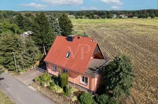 Einfamilienhaus kaufen in 01945 Hohenbocka, Idyllisch wohnen am Waldrand – Einfamilienhaus mit großem Grundstück, Pool und Dachterrasse