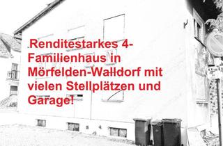 Anlageobjekt in 64546 Mörfelden-Walldorf, Solide Kapitalanlage in Walldorf: 4 Wohneinheiten, 296 m² Wohnfläche, innen neuwertig ausgebaut