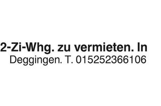 Wohnung mieten in 73326 Deggingen, 2-Zi-Whg. zu vermieten
