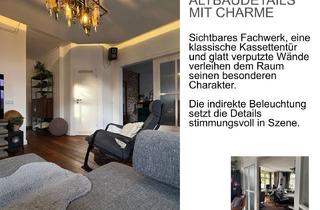 Wohnung kaufen in Auf Dem Holte 34, 44879 Bochum, Todschicke Altbauwohnung mit Südwest-Balkon (provisionsfrei)
