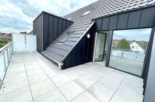 Wohnung kaufen in 46325 Borken, ERSTBEZUG: Maisonettewohnung mit XL-Dachterrasse über den Dächern der Borkener Innenstadt! (WHG 5)