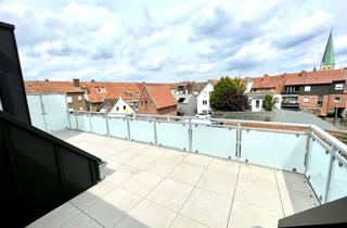 Wohnung kaufen in 46325 Borken, Dachterrasse mit City-Blick: 3-Z.-Maisonettewohnung mit Kellerraum und Aufzug in Borken! (WHG 6)