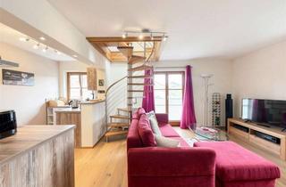 Wohnung kaufen in 83346 Bergen, Wohnen auf zwei Ebenen – Großzügige Maisonette-Wohnung mit beeindruckendem Bergblick