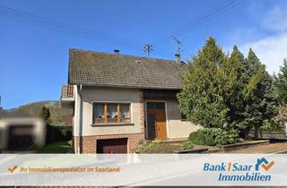 Haus kaufen in 66839 Schmelz, Freist. 2 - Familienhaus in begehrter, ruhiger Lage von Schmelz mit 2 großen Garagen und Wald-GR