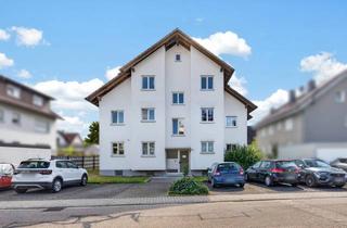 Wohnung kaufen in 76297 Stutensee, 3-Zimmer-Wohnung im 1. OG mit Balkon und Stellplatz in Stutensee-Büchig